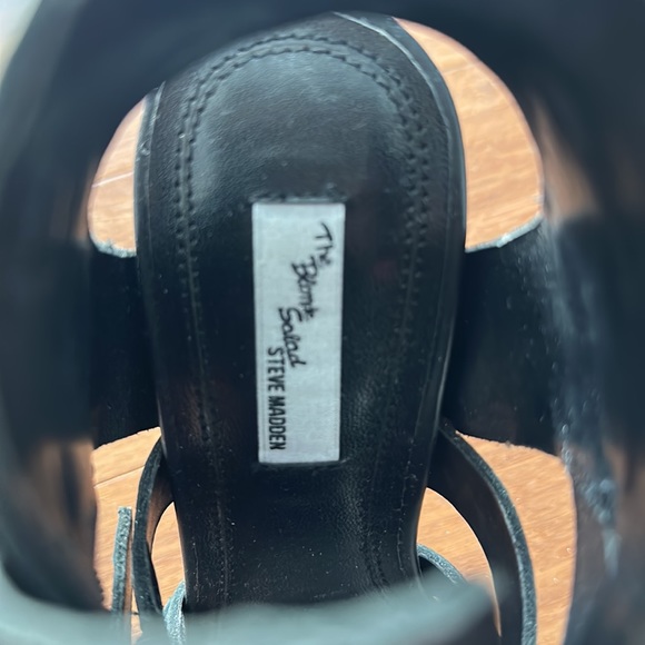 The Blonde Salad by Steve Madden Leather Heels with Lucite Heel size 6 - Picture 5 of 5